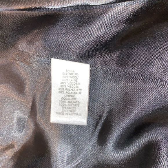 Banana Republic wool black/white cropped jacket - Picture 5 of 7